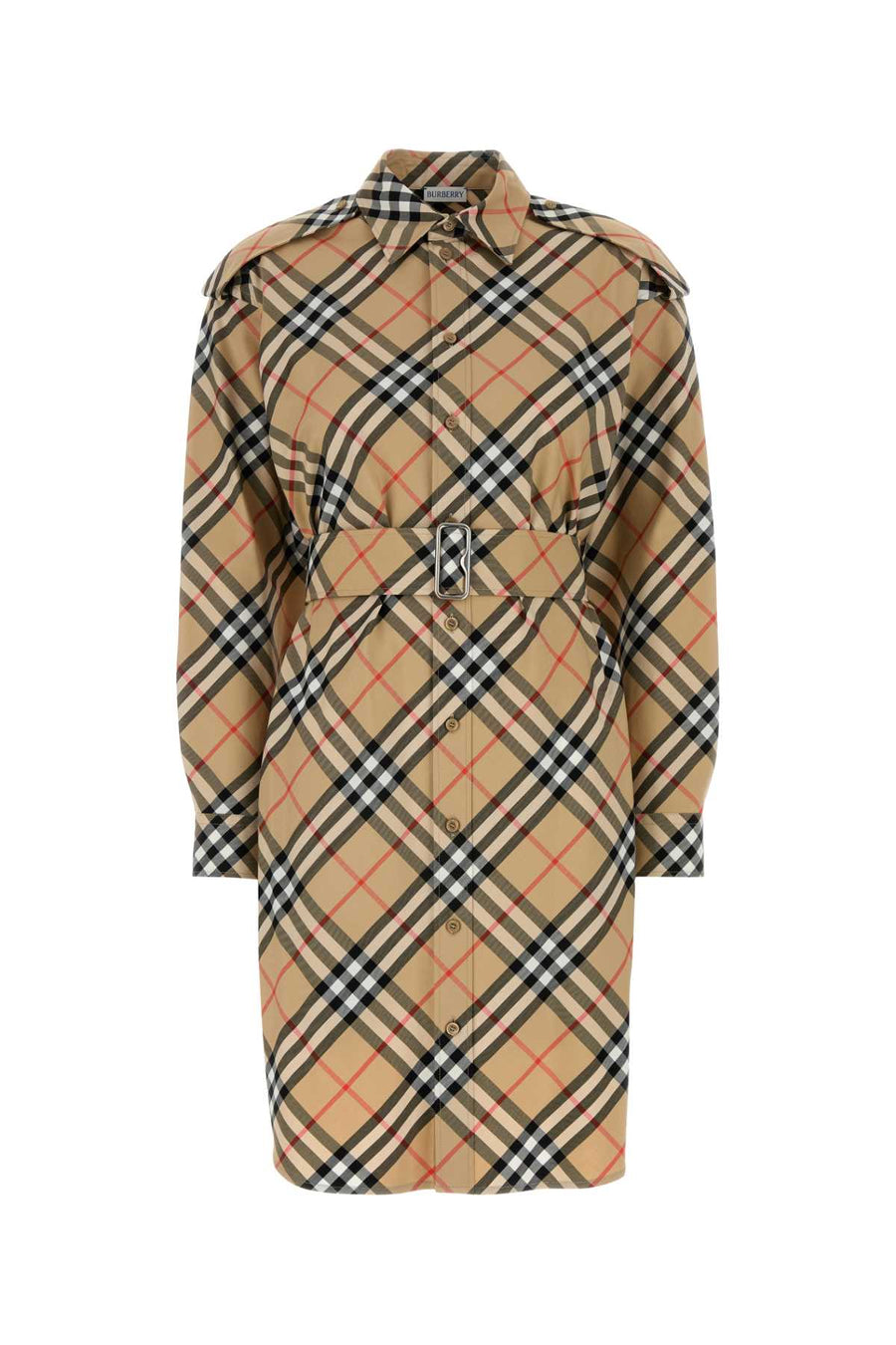 Burberry 100% Cotton dress in beige