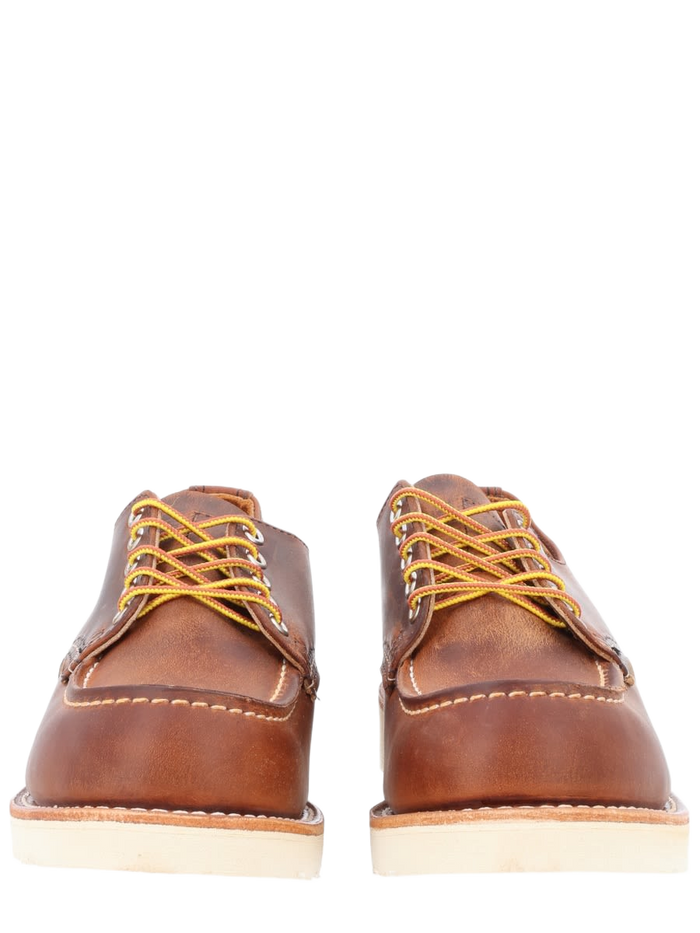 Mocassino Shop Moc Oxford Brown Calf Leather Loafers
