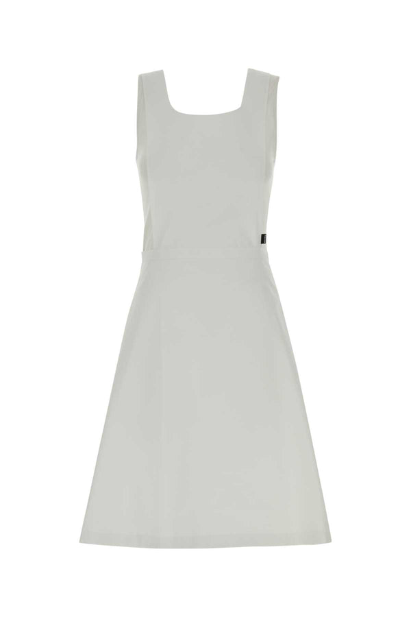 Miu Miu 100% Cotton dress in white