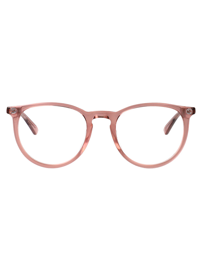 Gg0027o Pink-pink-transparent Acetate Optical