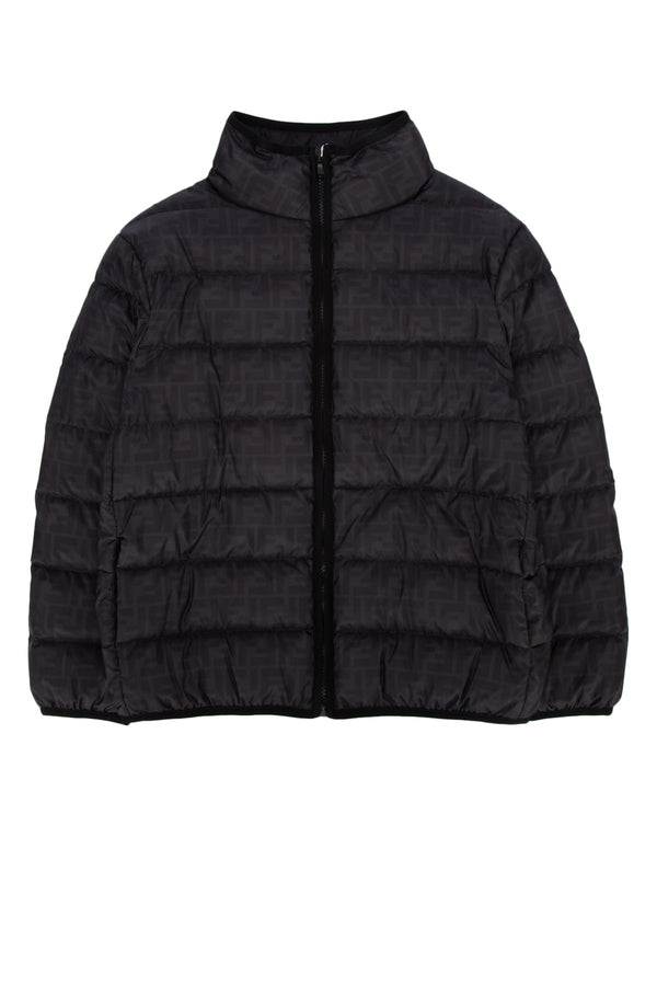 Fendi Kids 100% Mixed fibres down jacket in black