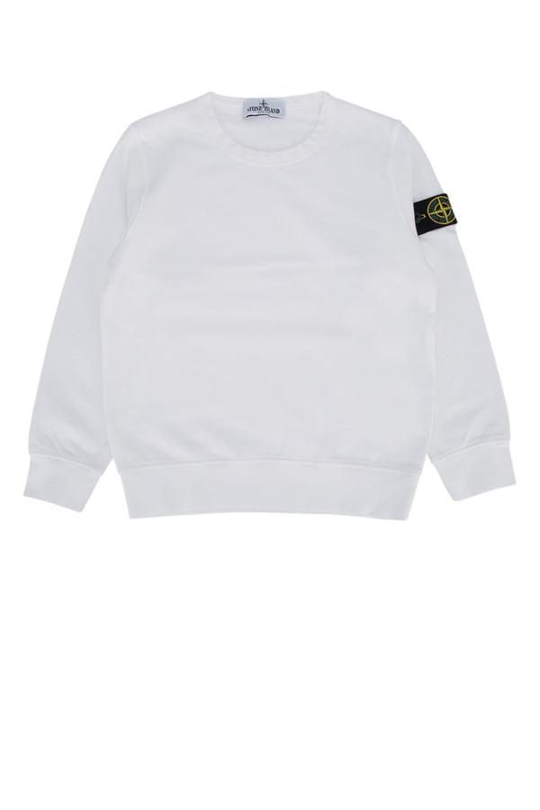 Stone Island Kids sweatshirt in white