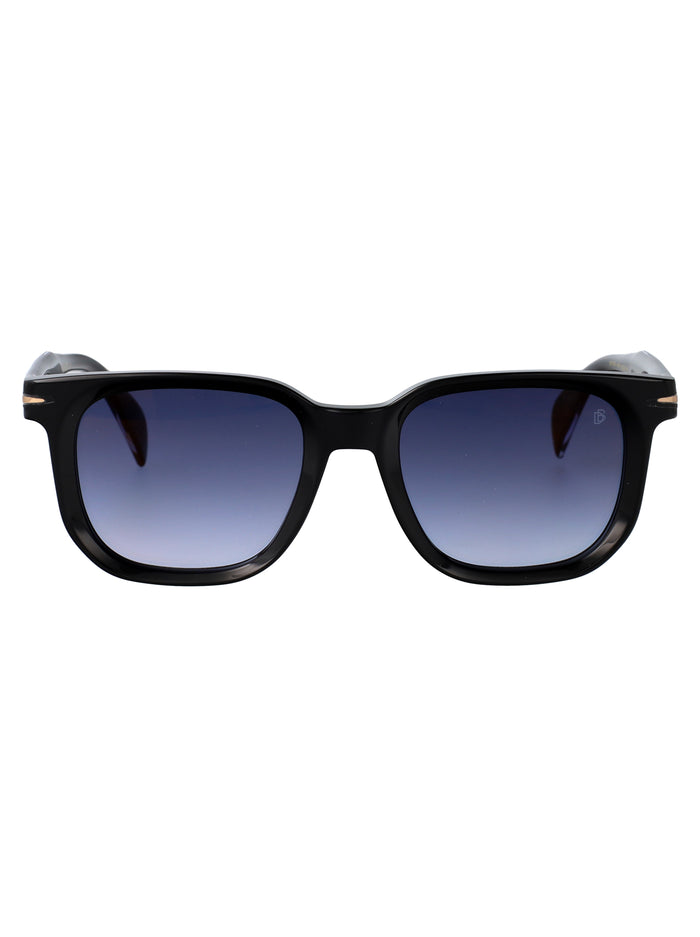 Db 7133-S Black Acetate Sunglasses
