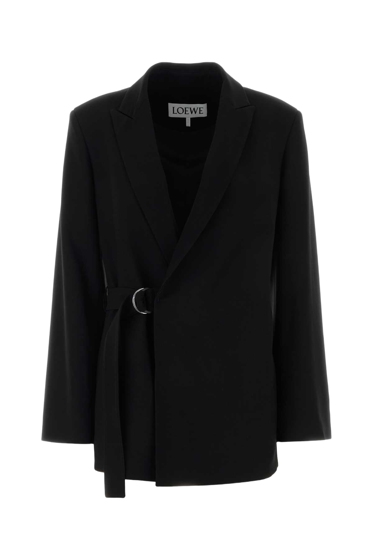 Black Wool Blazer Giacche E Gilet
