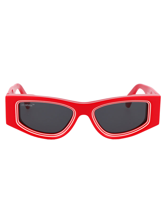 Andy 2507 Red Acetate Sunglasses