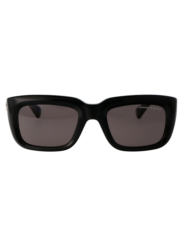 Am0431s 001 Black Grey Acetate Sunglasses