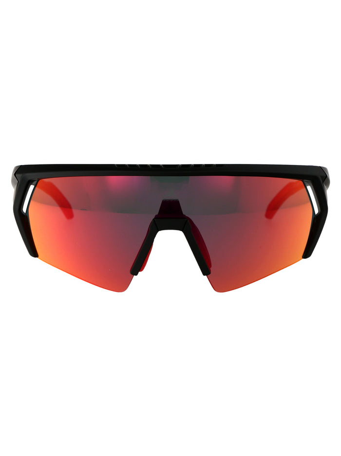 Sp0063 Nero Opaco / Bordeaux Specchiato Injected Sunglasses