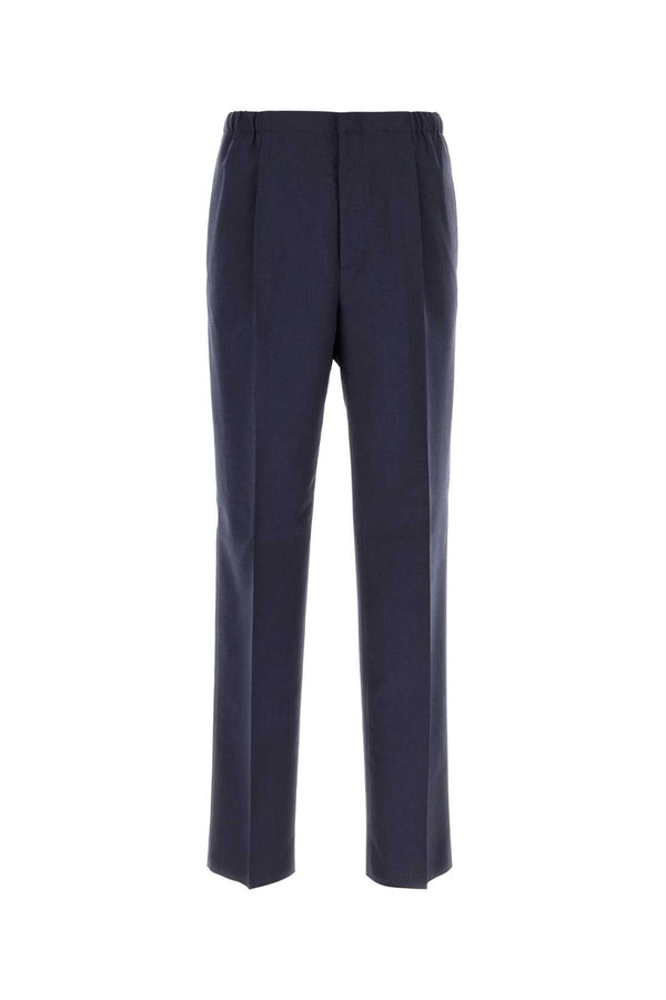 Fendi 100% Wool trousers in blue