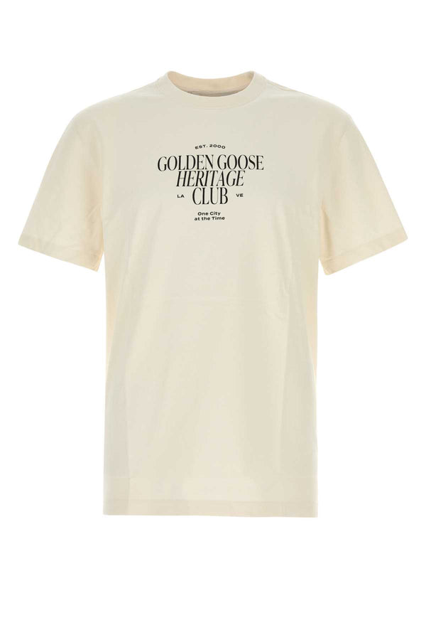 Golden Goose Deluxe Brand Regular 100% Cotton t-shirt in white