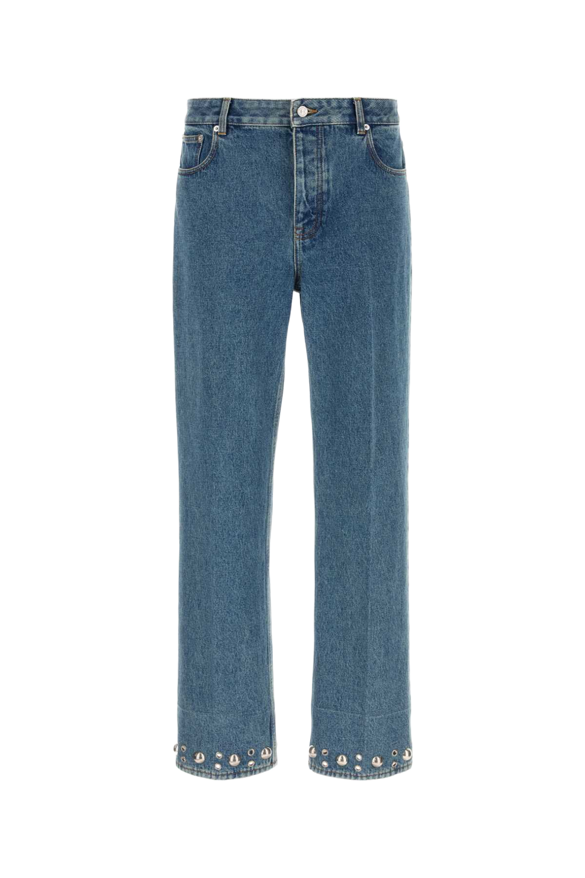 Denim Jeans Mediumbluedenim Exterior: Cotton