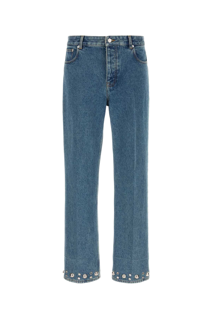 Denim Jeans Mediumbluedenim Exterior: Cotton