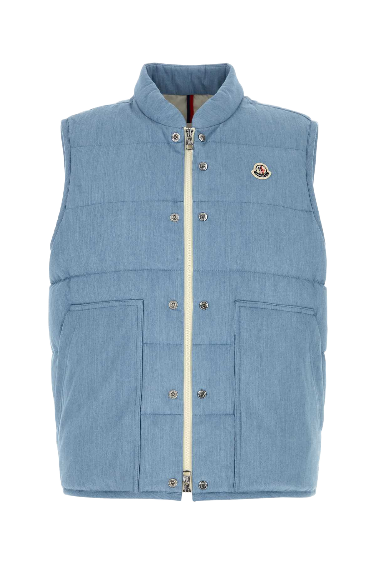 Light Blue Cotton Heceta Down Jacket 757 Giubbini