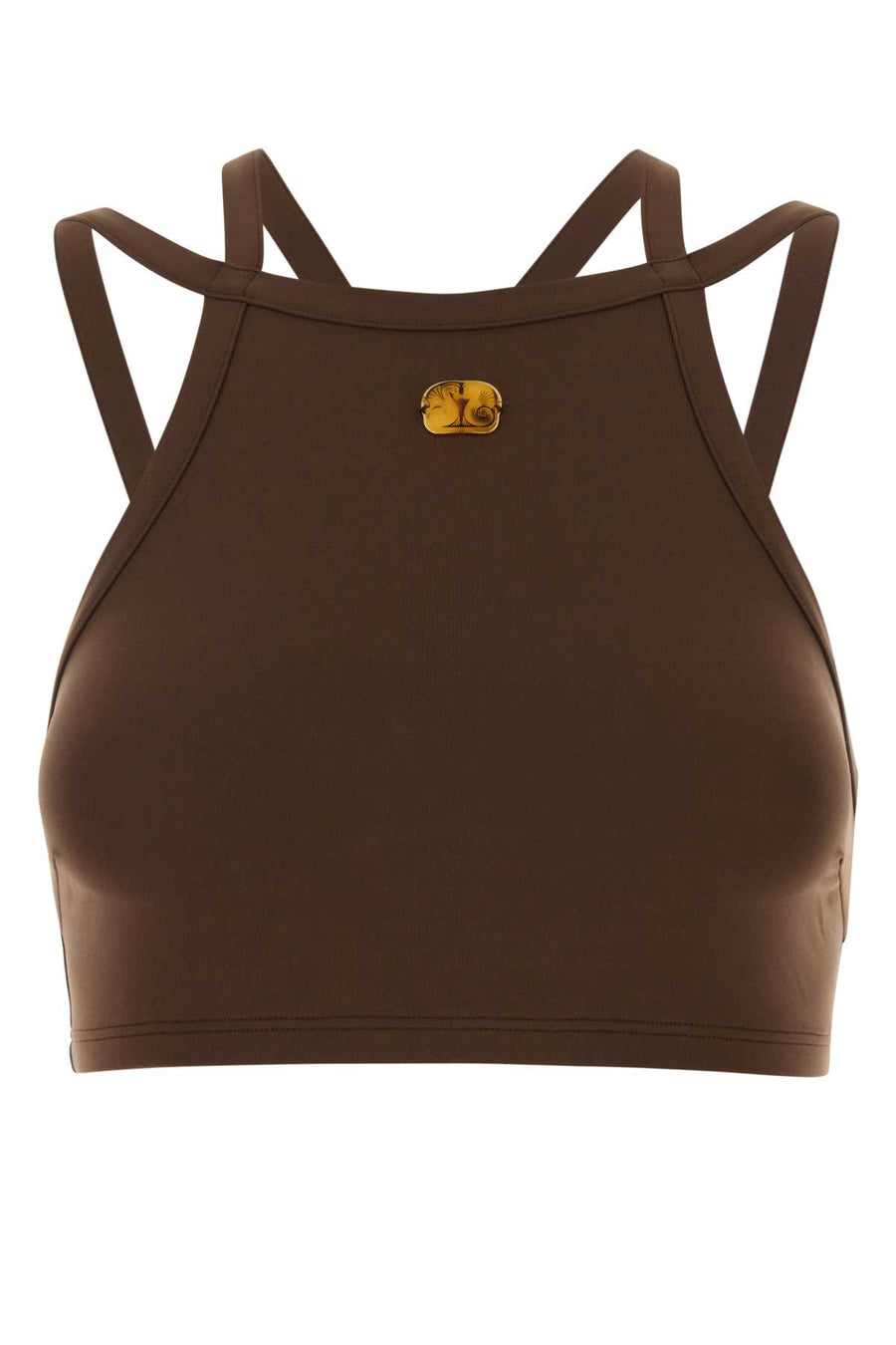 Blaze Neely 76% Nylon bikini top in brown
