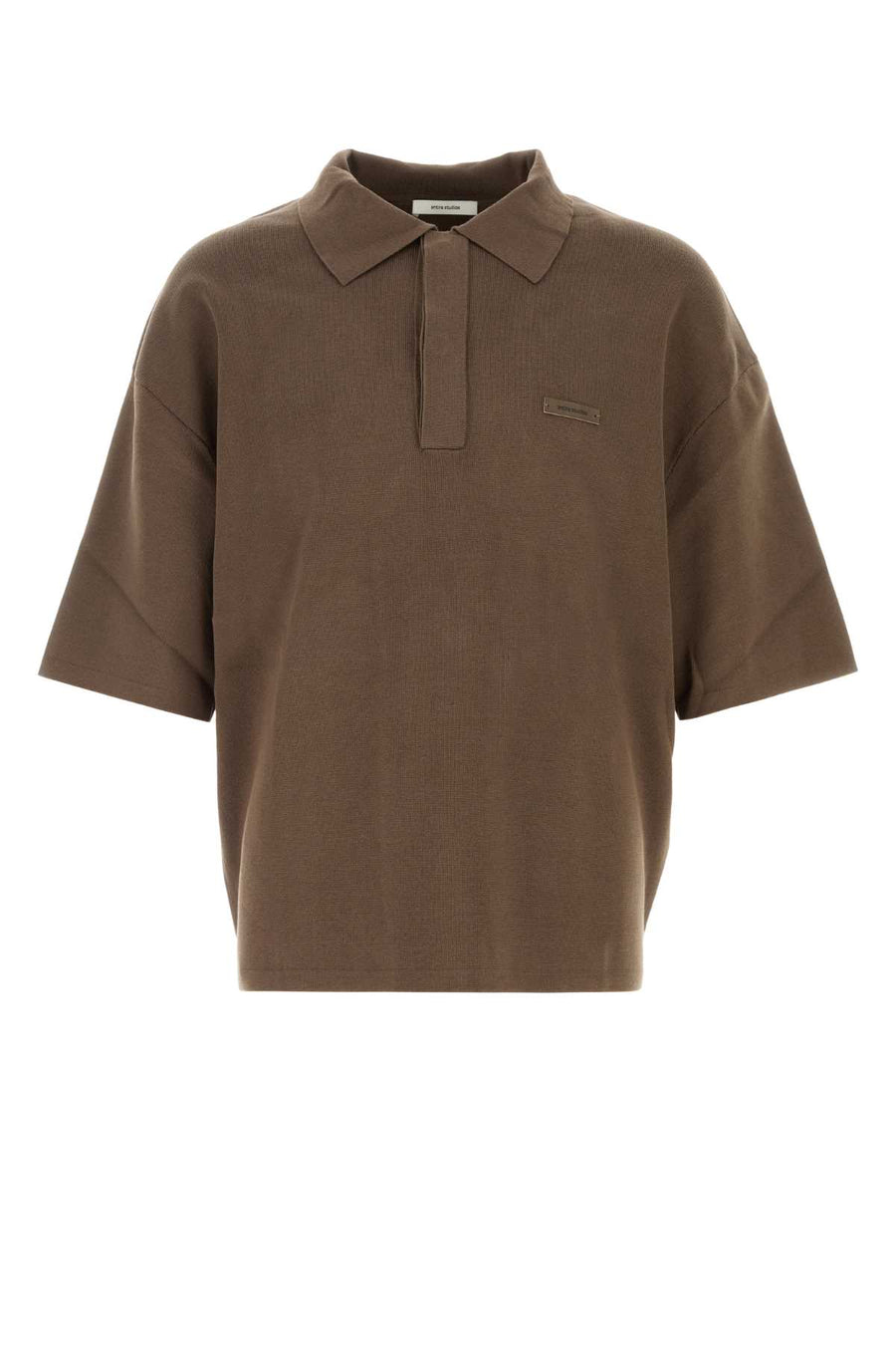 Entire Studios Club 100% Cotton polo in brown