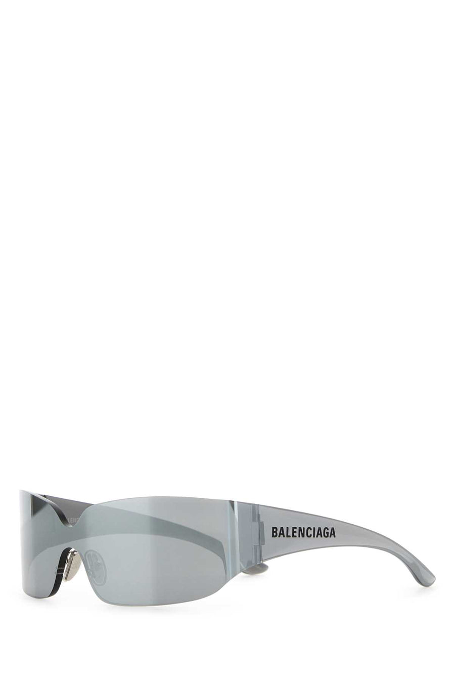 Balenciaga Square Exterior: 100% Nylon sunglasses in gray