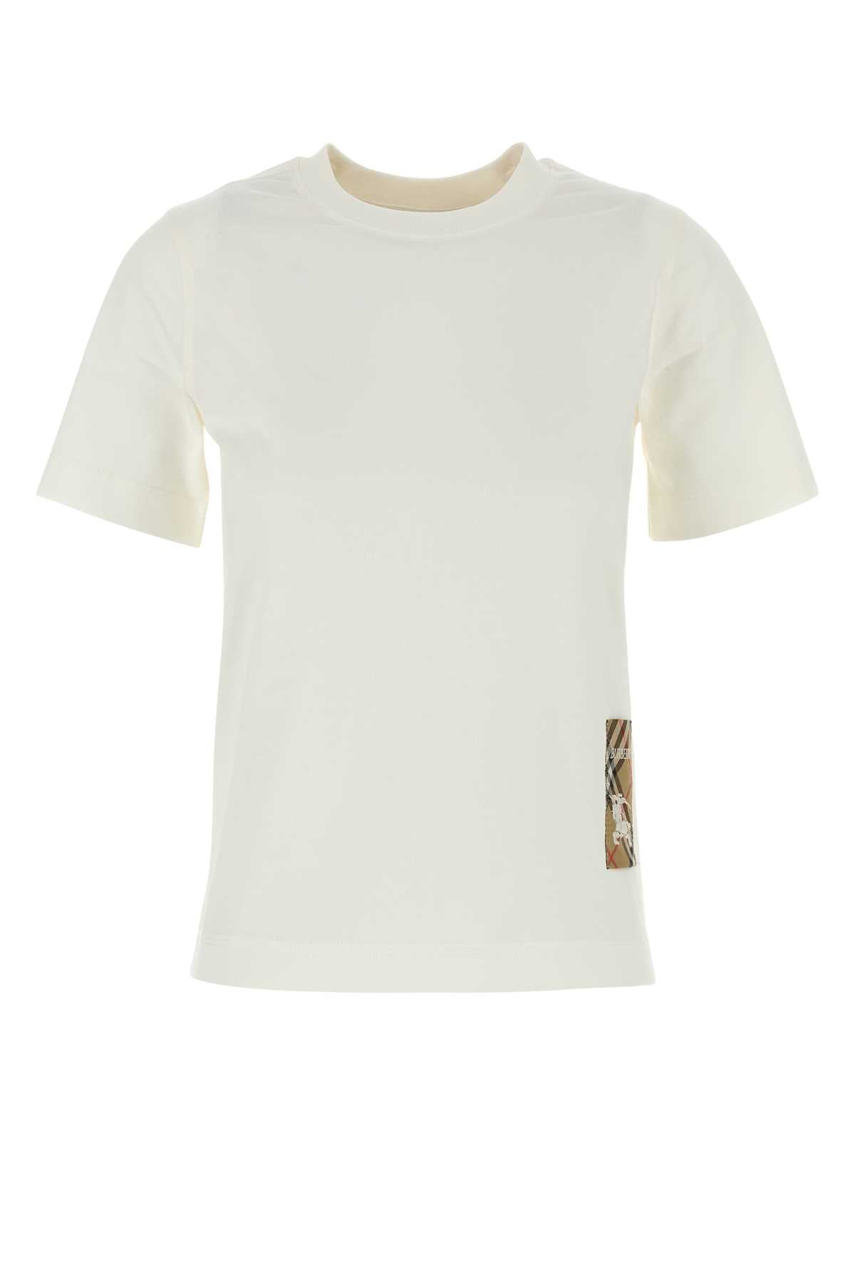 Chalk Cotton T-shirt