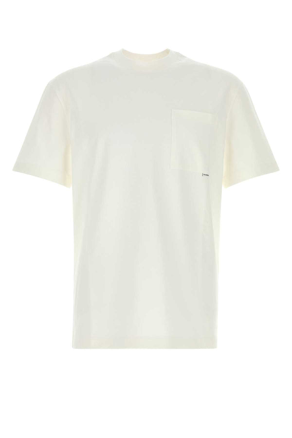 Jil Sander 100% Cotton t-shirt in white