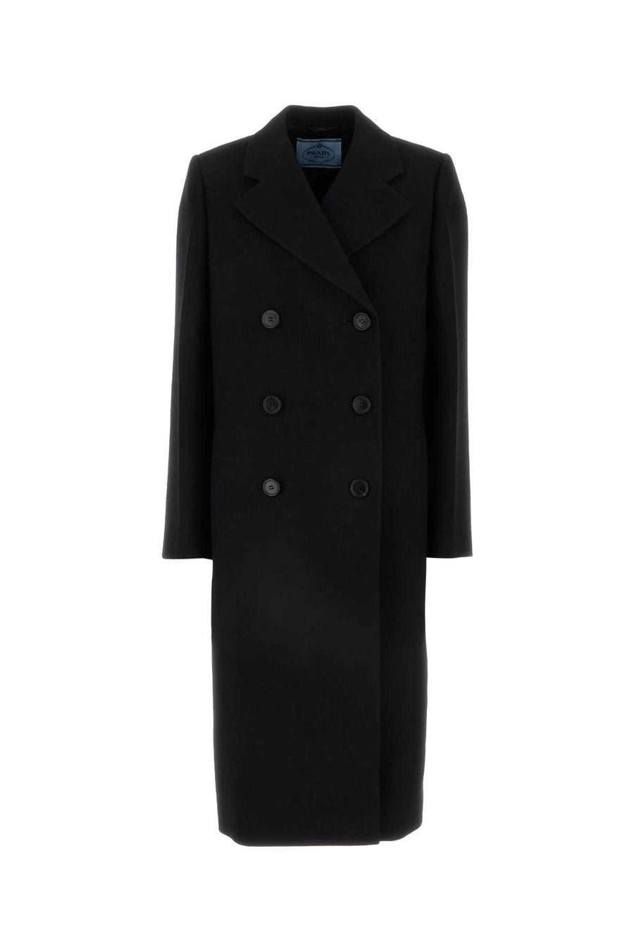 Prada 100% Wool (WV) coat in black