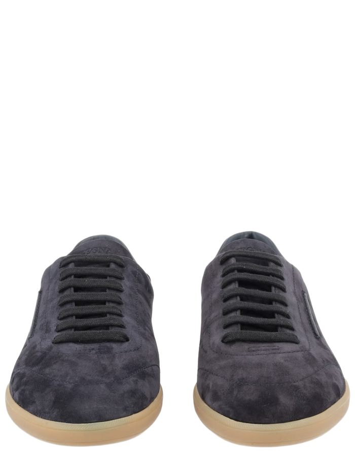 Sneaker 232 Black Calf Leather