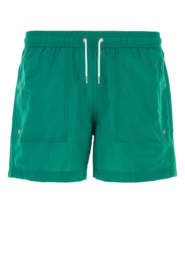 Gimaguas Swuimsuit Exterior: 100% Nylon swimming shorts in green