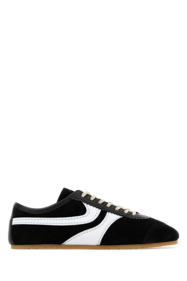 Dries Van Noten Upper: 80% Calf leather sneaker in black