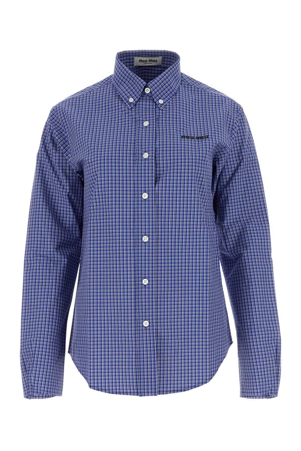 Miu Miu 100% Cotton shirt in blue