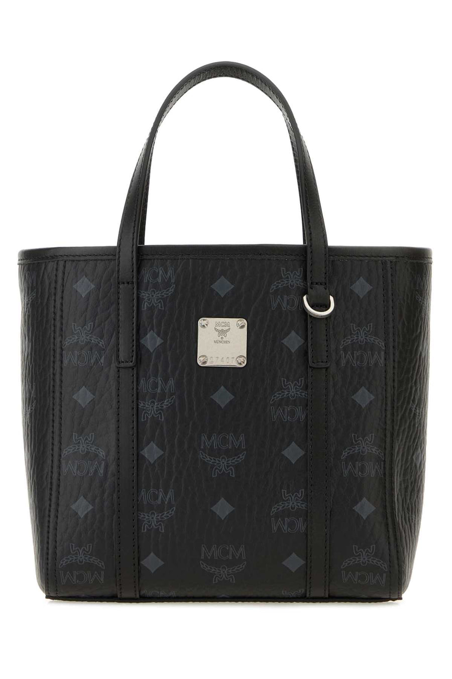 MCM Toni Exterior: 100% Fabric tote bag in black