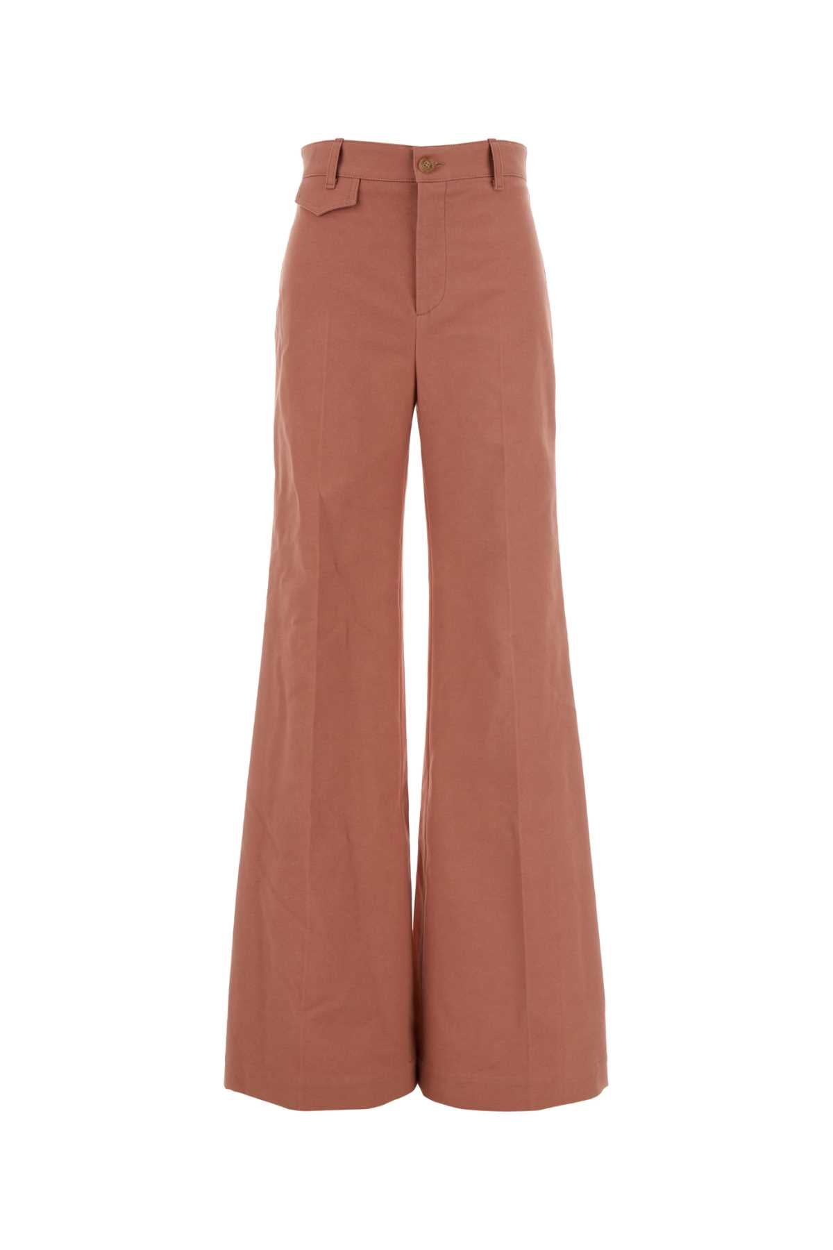 Ch25apa06365 6l7 Wildpink Exterior: Cotton Pantaloni