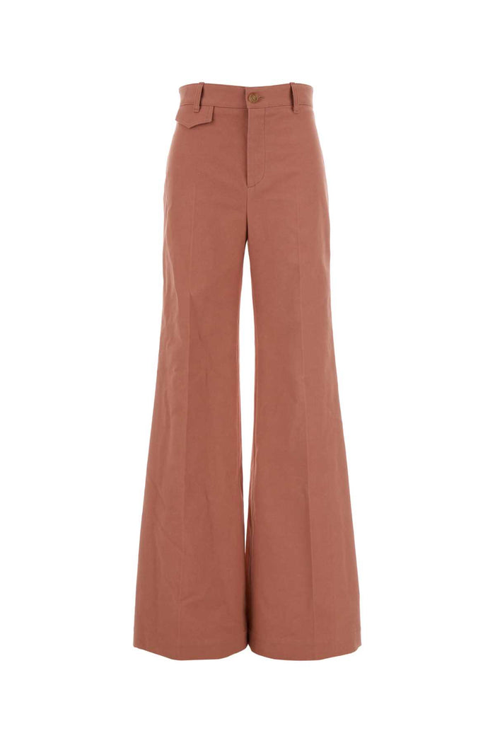 Ch25apa06365 6l7 Wildpink Exterior: Cotton Pantaloni