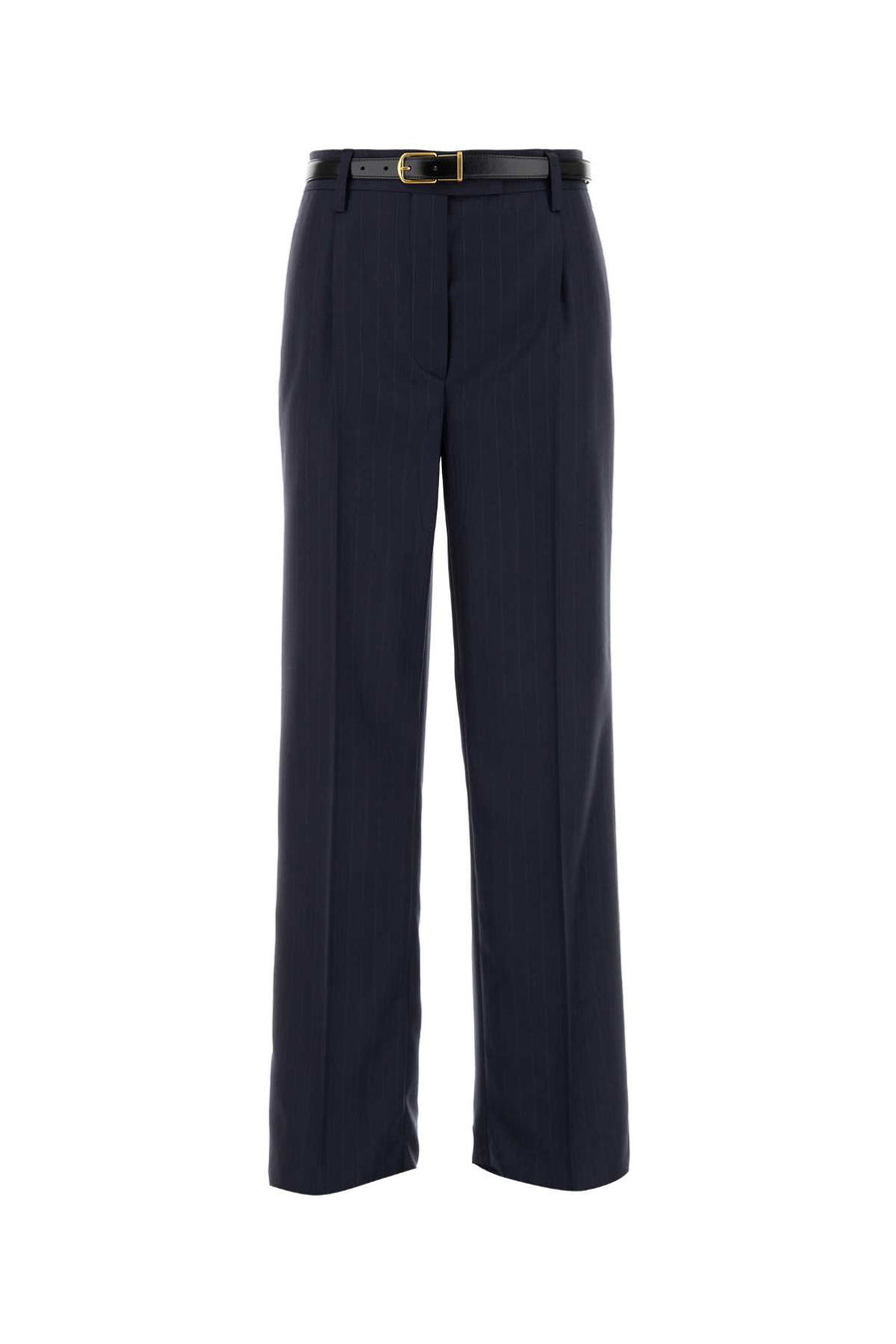 Prada 100% Wool trousers in navy