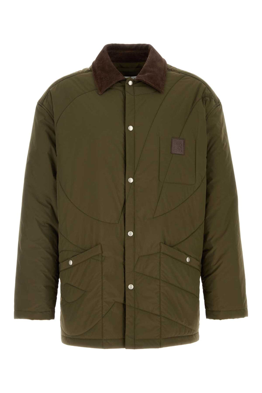 Loewe Overshirt Exterior: 100% Polyester jacket in green