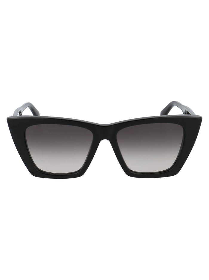 Am0299s 001 Black Grey Acetate Sunglasses