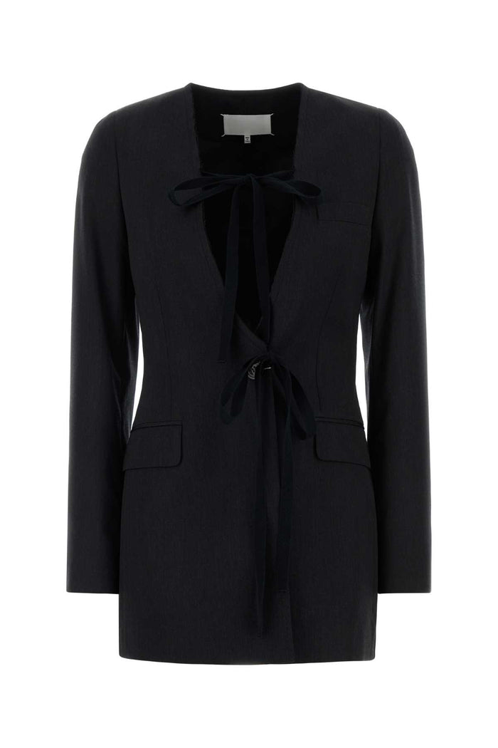 Darkgreymelange Giacche E Gilet