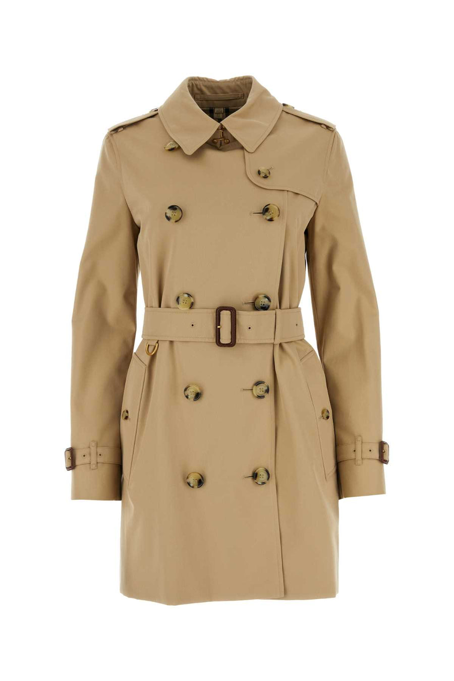 Burberry 100% Cotton trench coat in beige