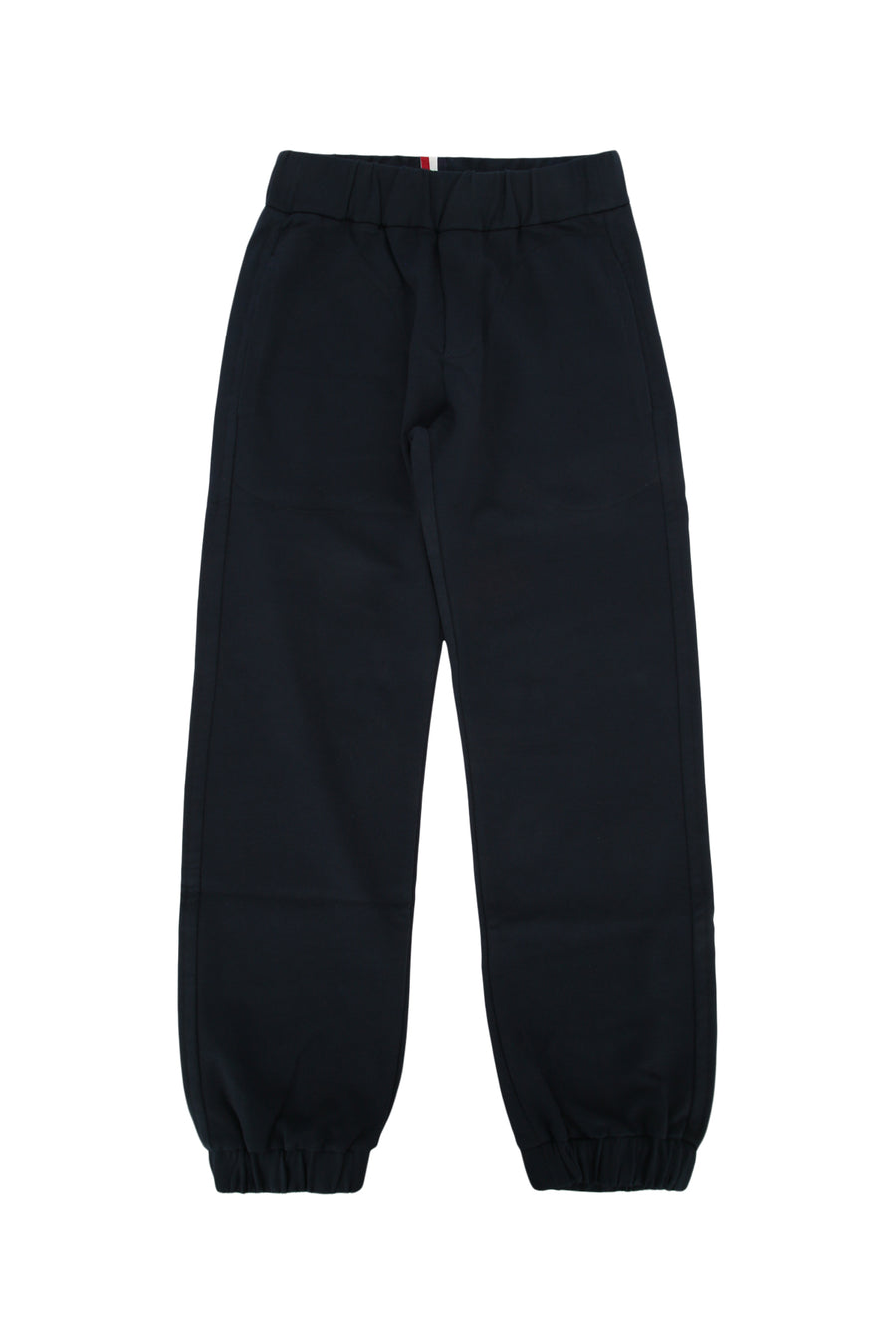Moncler Jr Bottoms 94% Cotton joggers in navy