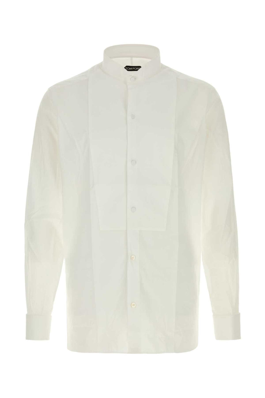Tom Ford Muslin 100% Cotton shirt in white