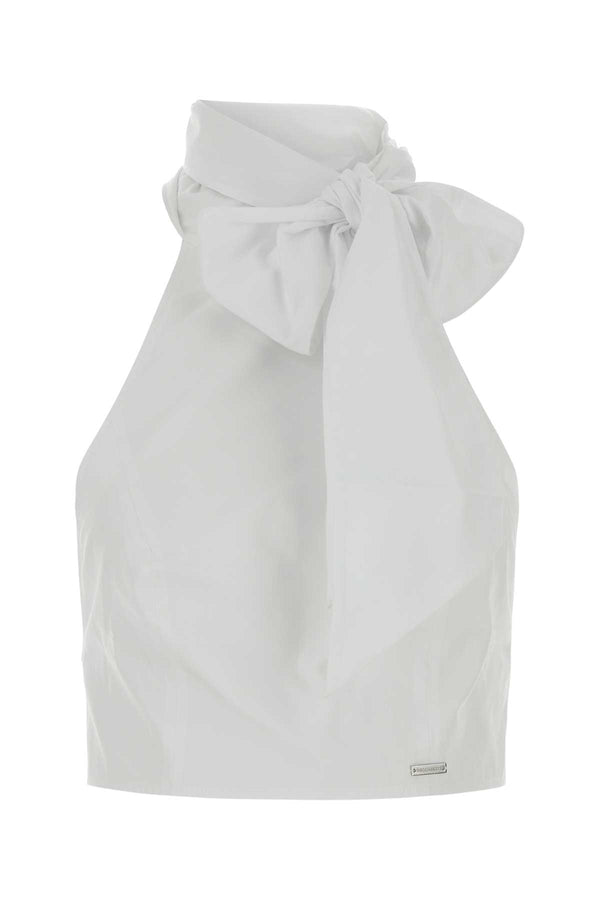 Dsquared2 100% Cotton blouse in white