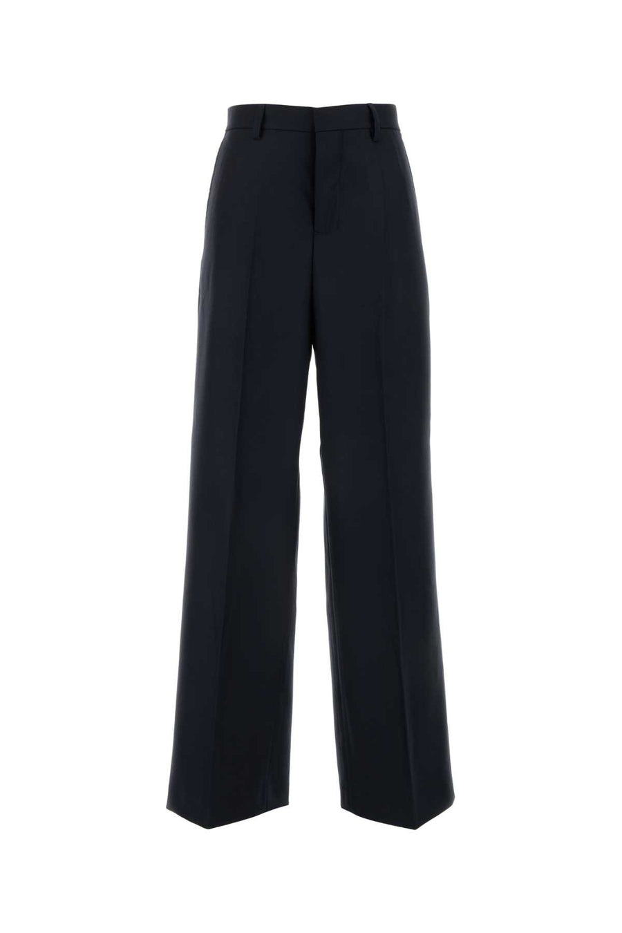 AMI Paris Trousers 100% Virgin wool trousers in navy