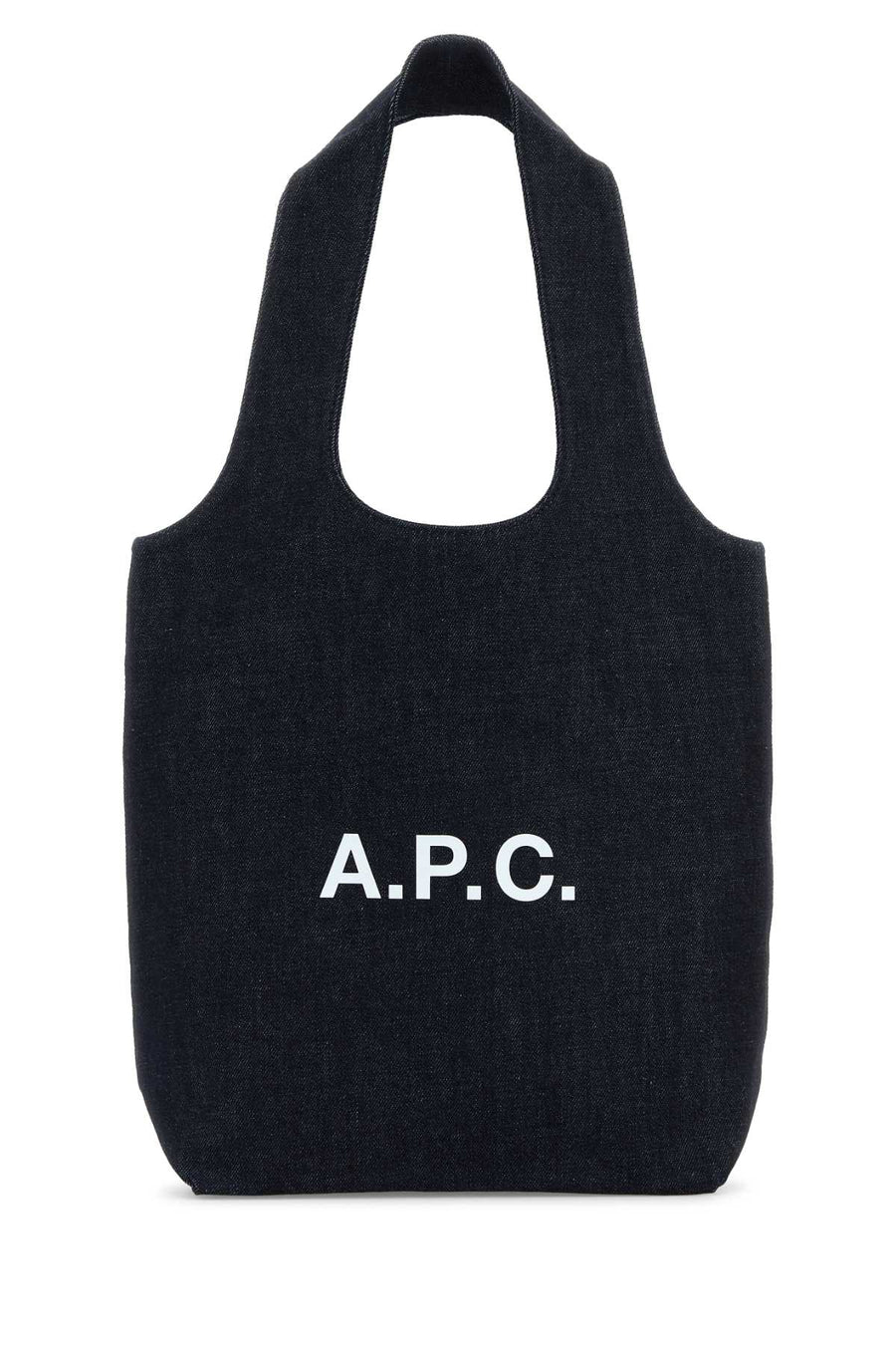 A.P.C. 100% Cotton tote bag in navy