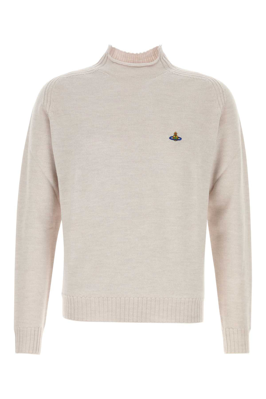 Vivienne Westwood Jumper 100% Merino wool sweater in gray