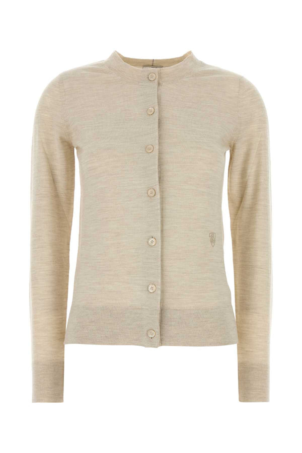 Burberry 100% Wool cardigan in beige