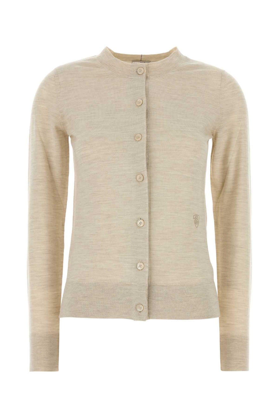 Burberry 100% Wool cardigan in beige