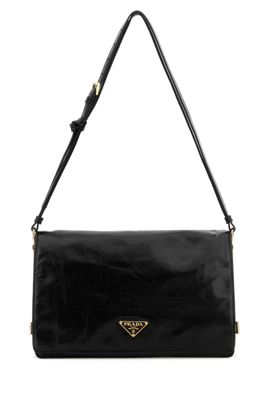 Prada 100% Vitello shoulder bag in black