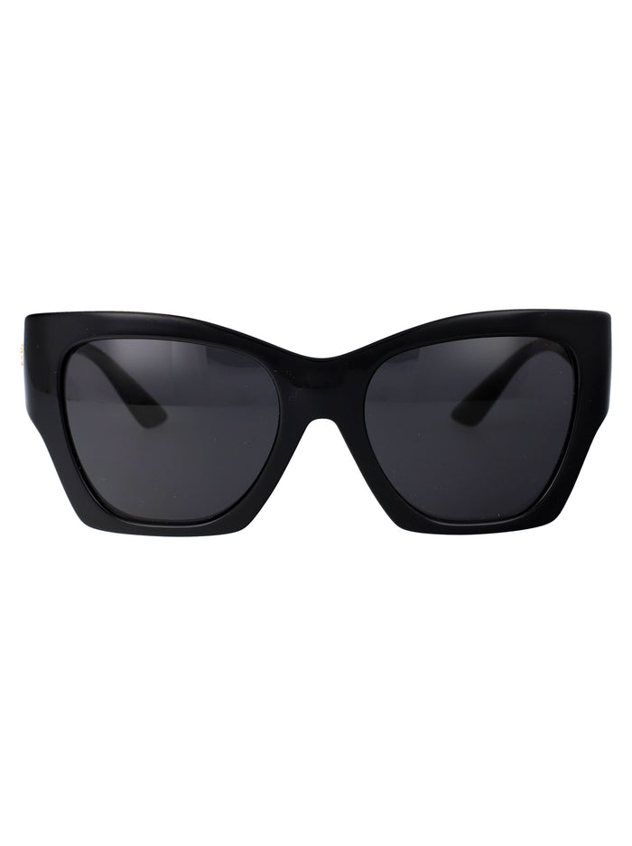 0ve4452 Gb1-87 Gb1/87 Black Injected Sunglasses