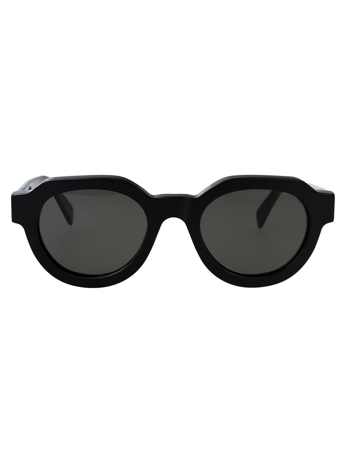 Vostro Black Acetate Sunglasses