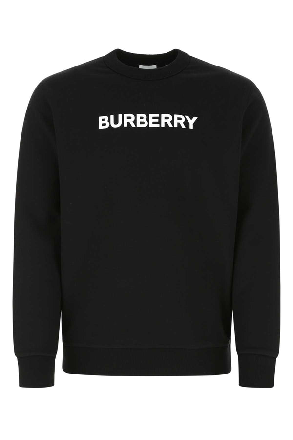 Burberry 100% Cotton sweatshirt in black