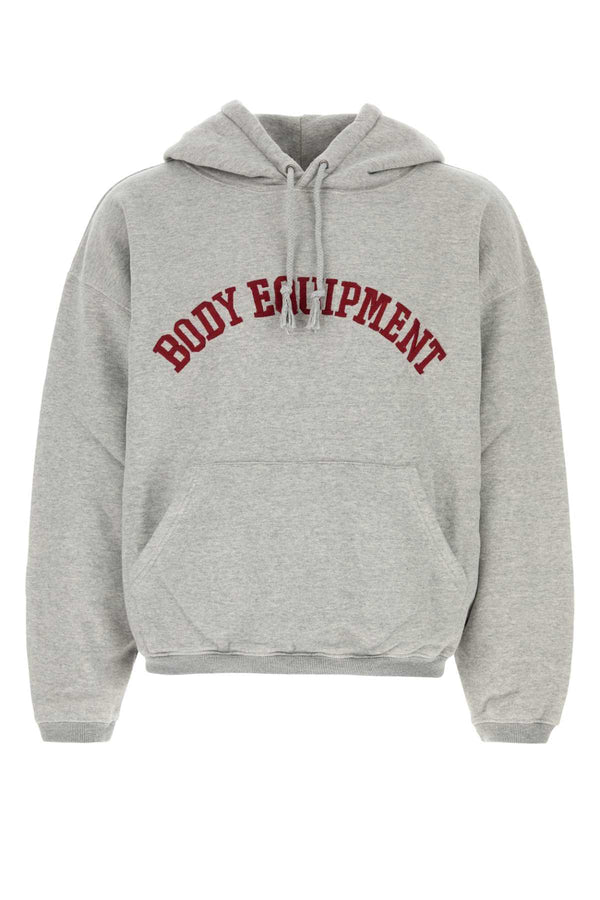 1989 Studio Melangegrey 100% Cotton hoodie in gray