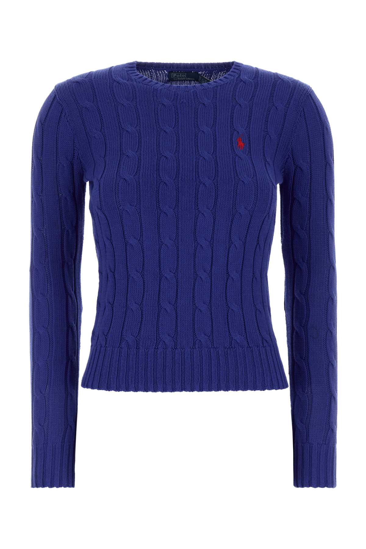 Blue Cotton Sweater 012 Exterior: Maglieria