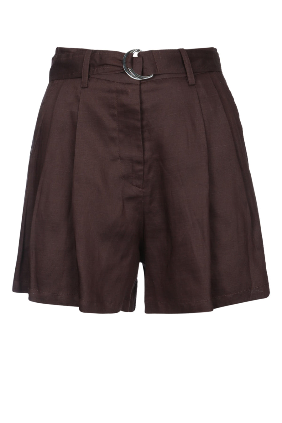 Ermanno Firenze Corto Cotton bermuda shorts in brown