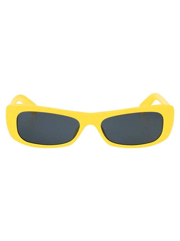 Capri Celadine/ Yellow Gold/ Grey Acetate Sunglasses